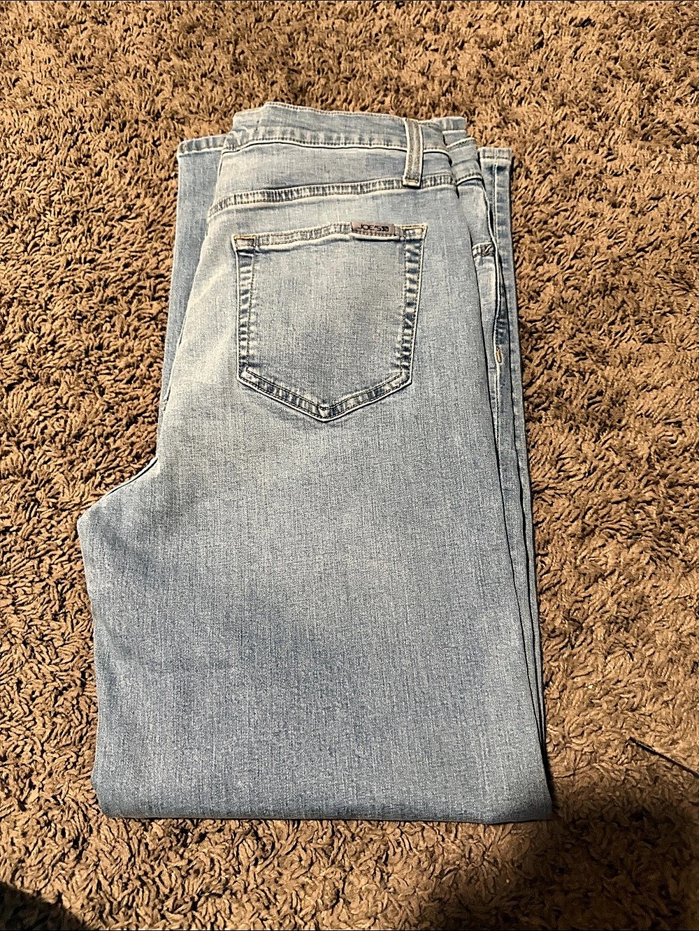 Joe's Jeans Women's Straight Leg Jeans in Blue Like New - Picture 3 of 4